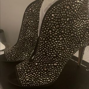 INC Peep toe booties